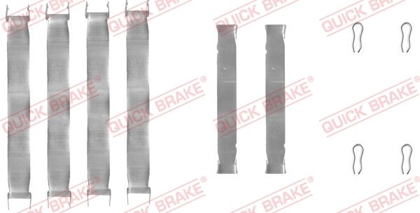 QUICK BRAKE Tarvikesarja, jarrupala 109-0937